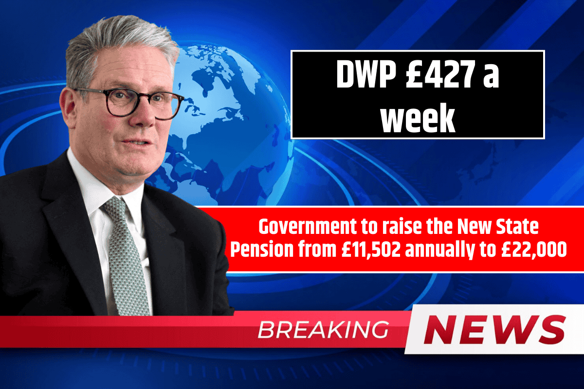 DWP £427 a week: Government to raise the New State Pension from £11,502 annually to £22,000