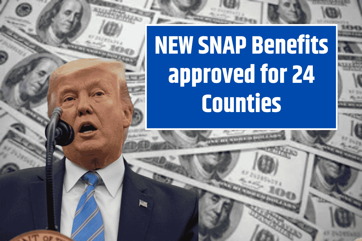 NEW SNAP Benefits approved for 24 Counties: Check are you in the List