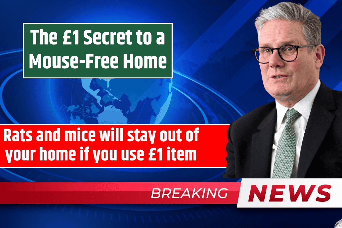The £1 Secret to a Mouse-Free Home: Rats and mice will stay out of your home if you use £1 item